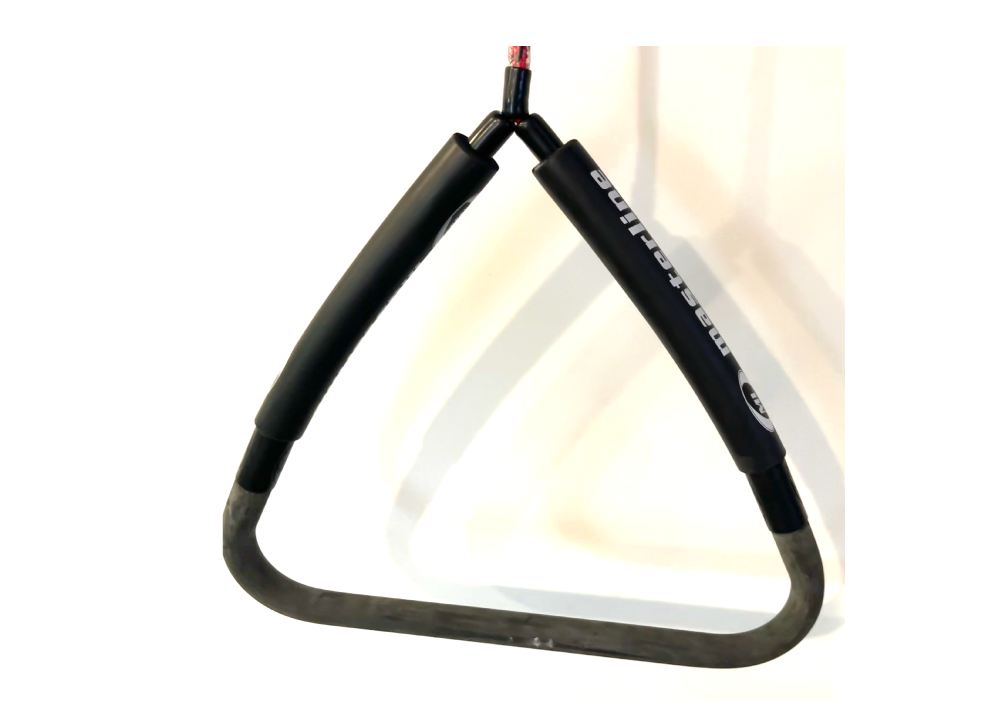 Masterline Ergo Pro Series Barefoot Wakes Handle (Red/Black)