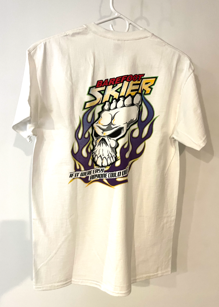 Eagle Sports Skull Barefoot Skier T-shirt
