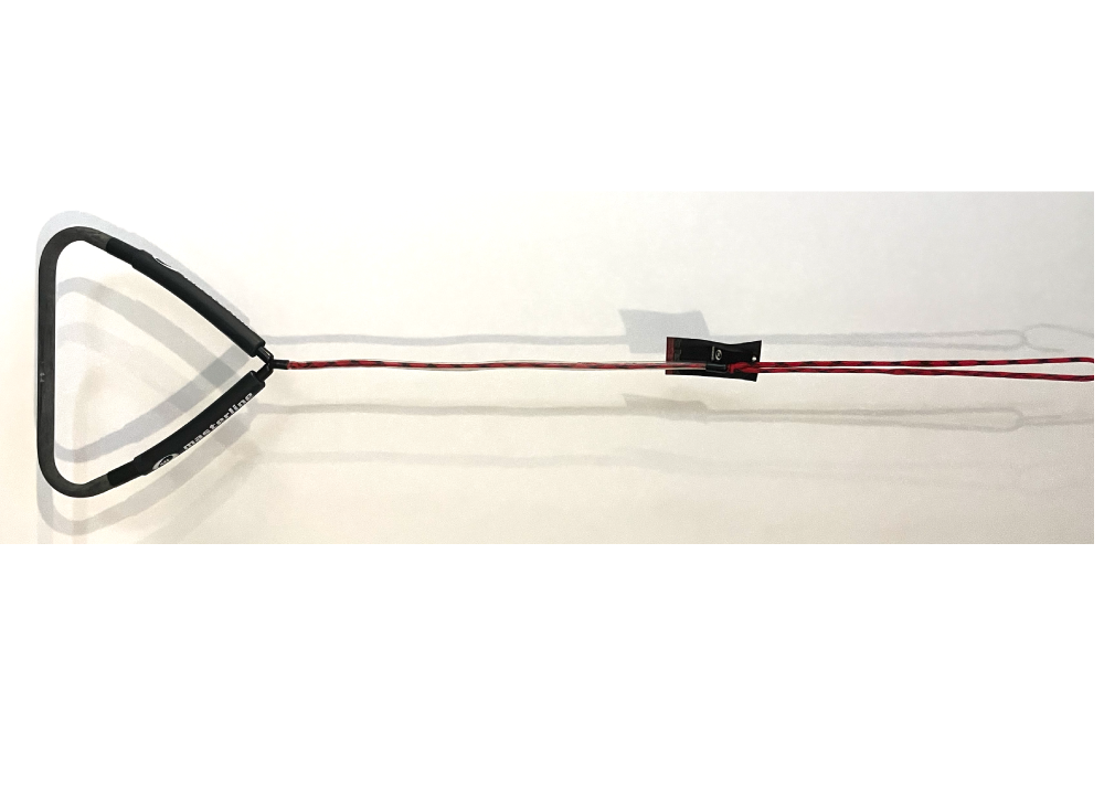 Masterline Ergo Pro Series Barefoot Wakes Handle (Red/Black)