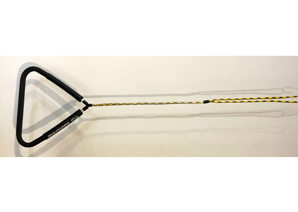 Masterline Ergo Pro Series Barefoot Wakes Handle (Yellow/Black)