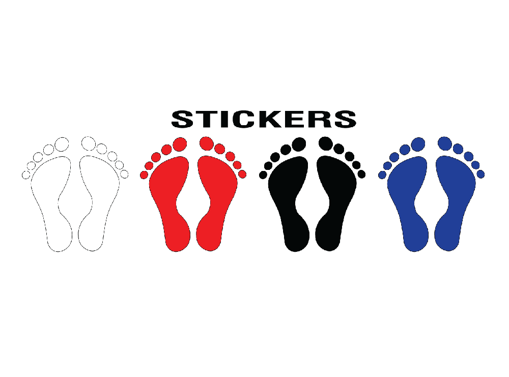 Feet Stickers