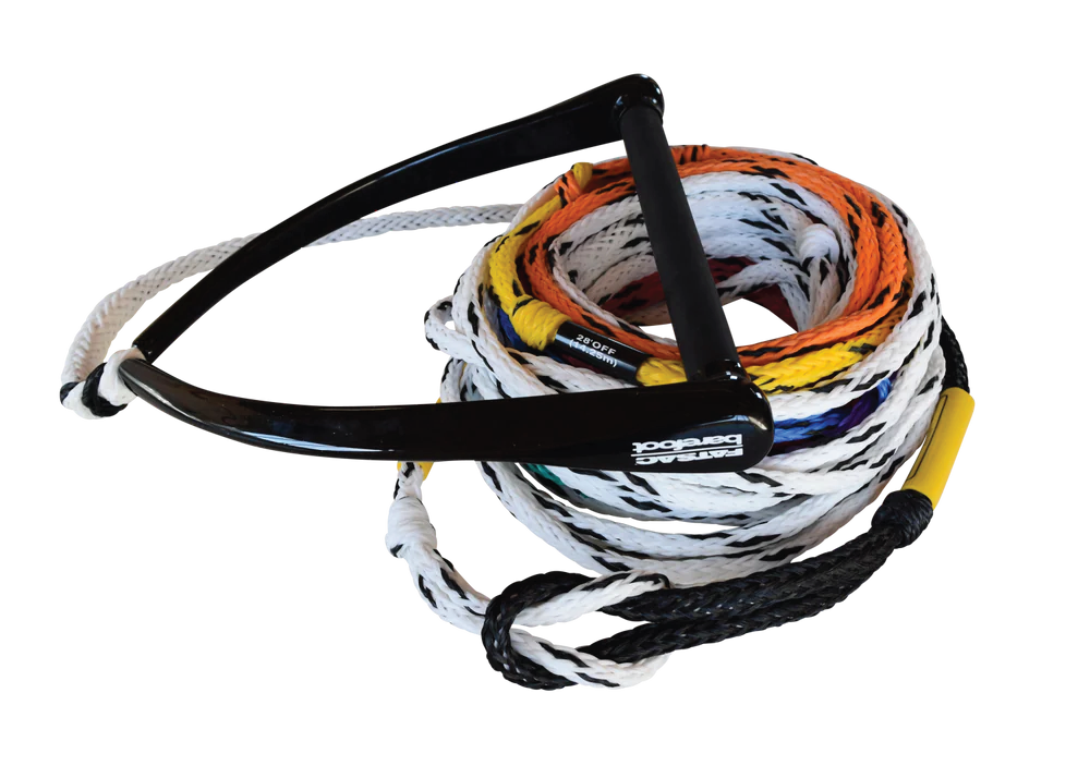 SKI ROPE & HANDLE COMBO MULTI COLOR TAKE OFF LOOPS (M1038-C)