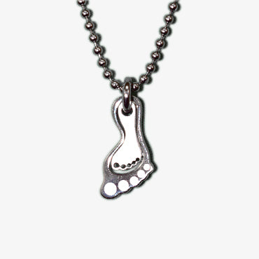 Foot Pendant Necklace