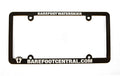BarefootCentral.Com License Plate Frame