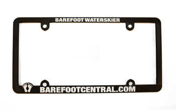 BarefootCentral.Com License Plate Frame