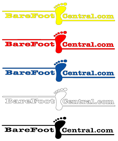 BarefootCentral.com Window Sticker